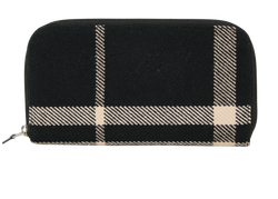 Burberry Continental Wallet, Calico, Black, E, 2*